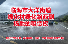 临海市大洋街道绿化村绿化路西侧场地的租赁权
